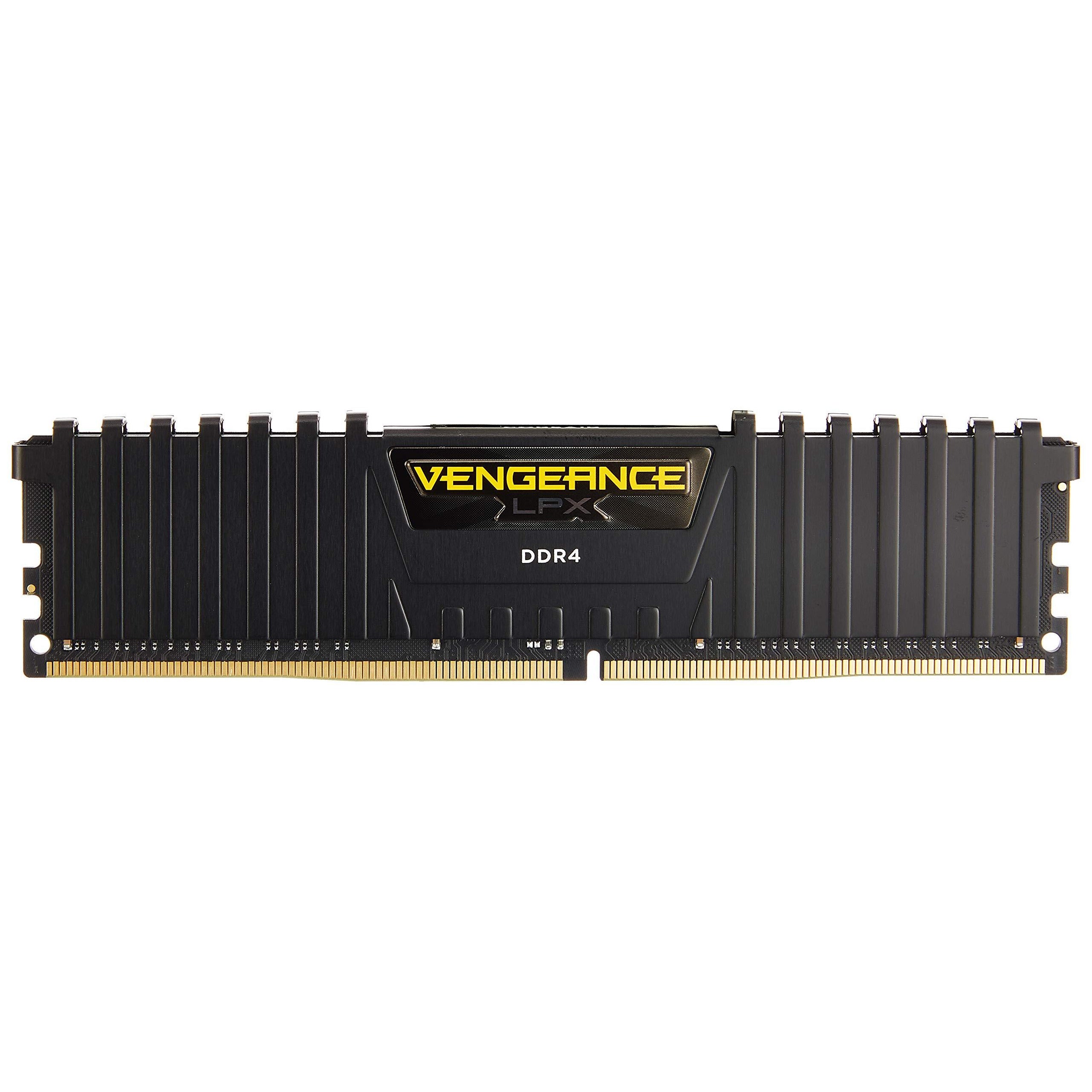 Corsair 163301 Vengeance LPX 32 GB (2 x 16 GB) DDR4 3200 MHz C16 XMP 2.0  High Performance Desktop Memory Kit, Black