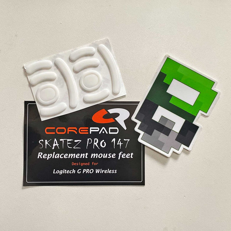 Corepad Skatez Logitech G Pro Wireless Replacement mouse feet  - Free UK Shipping