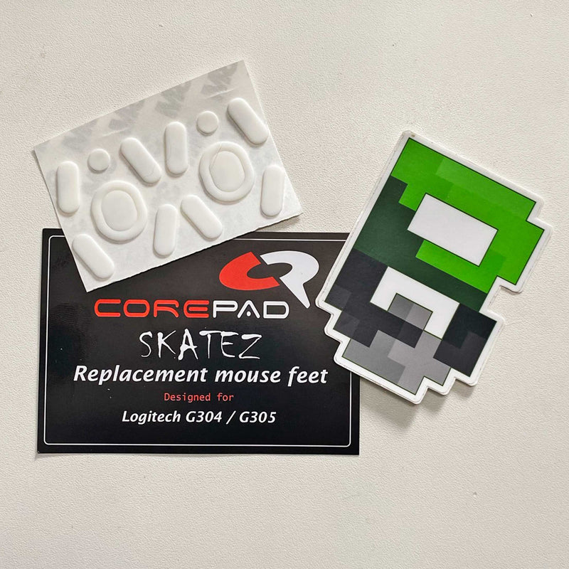 Corepad Skatez Logitech G304 - G305 Replacement mouse feet  - Free UK Shipping