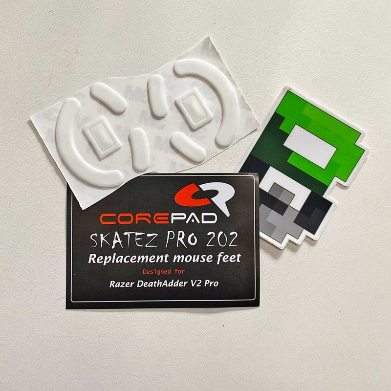 Corepad Skatez Razer DeathAdder v2 Pro Replacement mouse feet  - Free UK Shipping