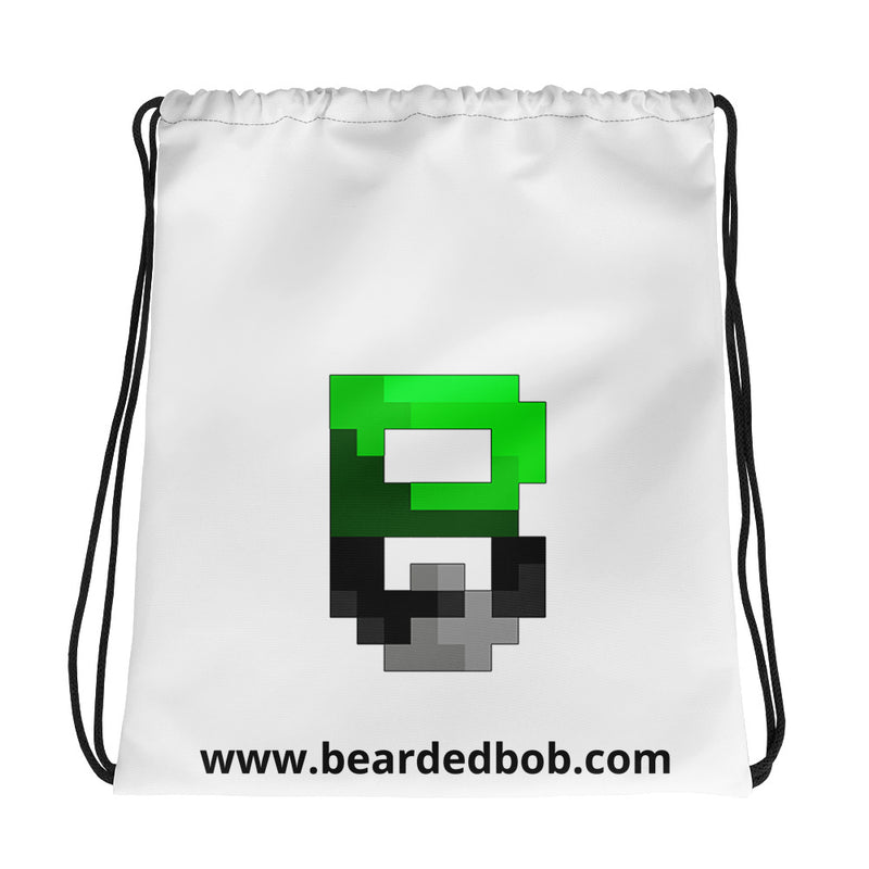 Beardedbob Branded Drawstring bag